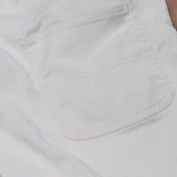 Tommy Bahama Womens Capri 12 Beige Stretch Relaxed Fit 5 Pocket Pants - Picture 5 of 9